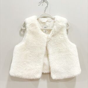 Gap toddler fur vest